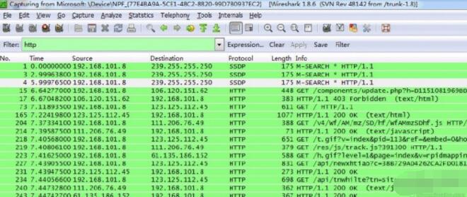 How does wireshark filter ip and port? Screenshot of how wireshark filters ip.