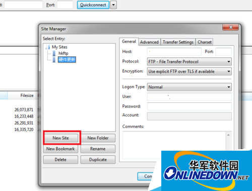 How to connect to a remote server using filezilla
