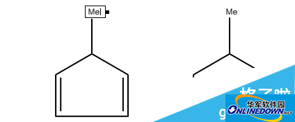 ChemDraw labels atoms with methyl common names