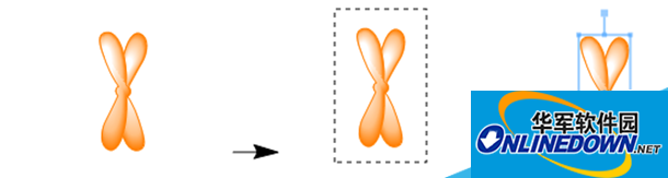 ChemDraw utilizes selection tools to move structure processes