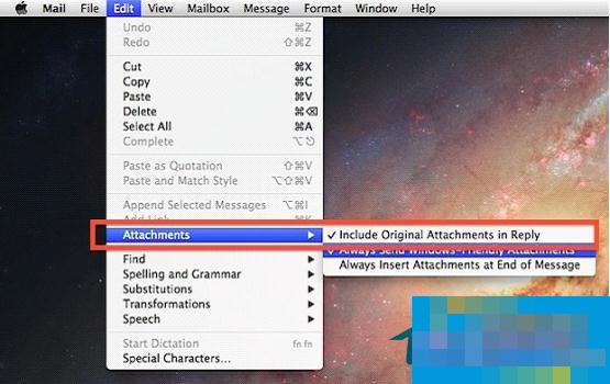  How to prevent attachments from being lost when replying to emails under Mac OS X