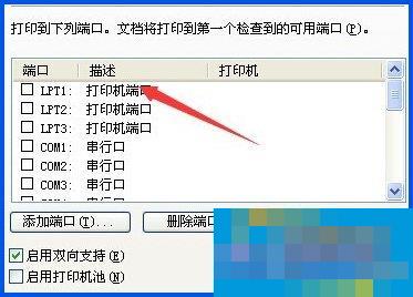 What should I do if the printer cannot print the test page under XP system?