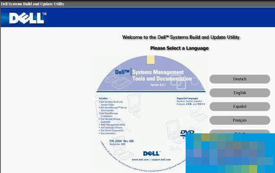 How to install Win2003 system on Dell DELL server?