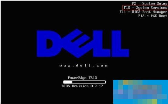 How to install Win2003 system on Dell DELL server?