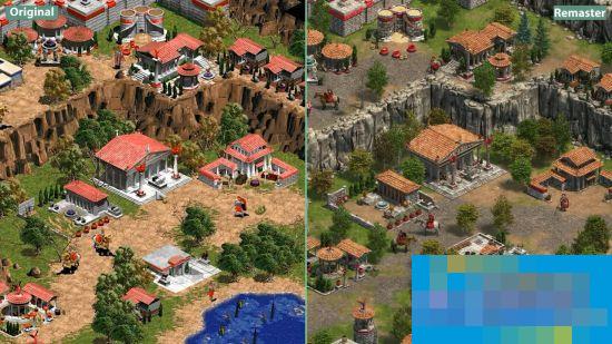 Compared with the original version of "Age of Empires: Definitive Edition", the picture evolution is very obvious