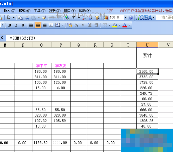 WPS table production professional salary table tutorial