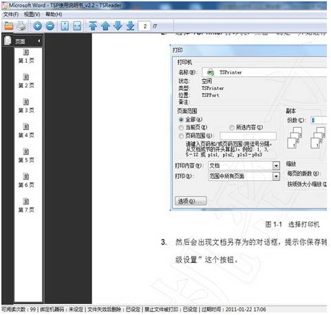 TSReader file reader