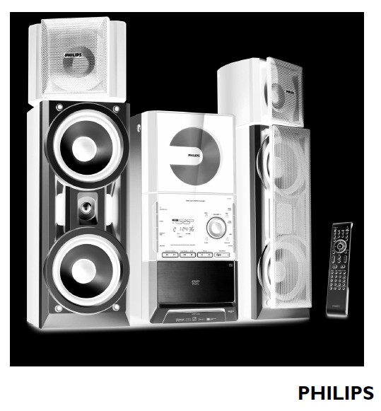 Philips FWD872 Amplifier User Manual