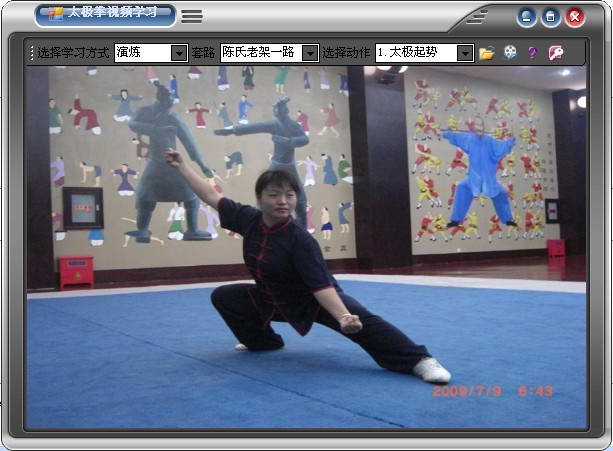 Chen style Tai Chi teaching software