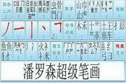 Super strokes input method (typing master traditional Chinese characters are preferred)