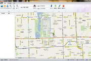 Computer offline map software Beijing version