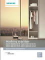 Siemens XQG70-WM10E1601 washing machine instruction manual