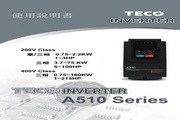 TECO A510-4005-H3 Inverter Instruction Manual