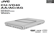 JVC CU-VD40AC manual