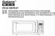 Galanz WD750ASL23 Microwave Oven Manual