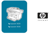 HP LaserJet 3030 User Manual