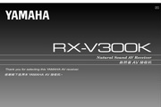 Yamaha RX-V300K manual