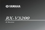 Yamaha RX-V3200 manual