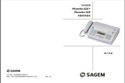 Sagem Phonefax 318+ thermal fax machine manual