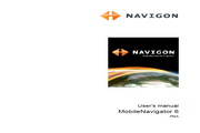 NAVIGON MobileNavigator 6 GPS navigation device manual