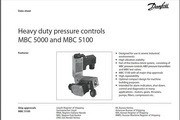 Danfoss MBC5100 pressure switch English manual