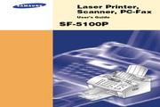 Samsung SF-5100P Fax Machine User Manual