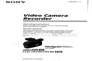 Sony CCD-TRV95 Analog Camera Manual