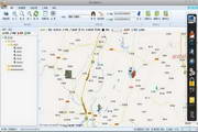 Electronic map sand table software