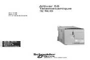 Schneider ATV-58HU41N4 inverter manual