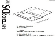 Nintendo DS Lite Handheld Wireless Manual