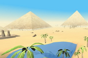 The Pyramids of Egypt 3D Screensaver