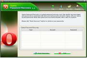 Opera password recovery