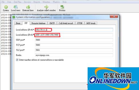 VOIP server software Sip server miniSIPServer