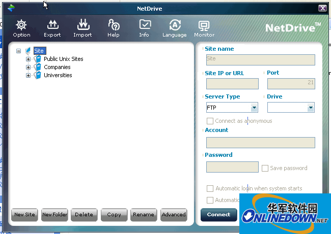 NetDrive (map FTP to local disk)