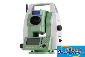 Screenshot of Flexline Chinese Leica total station software