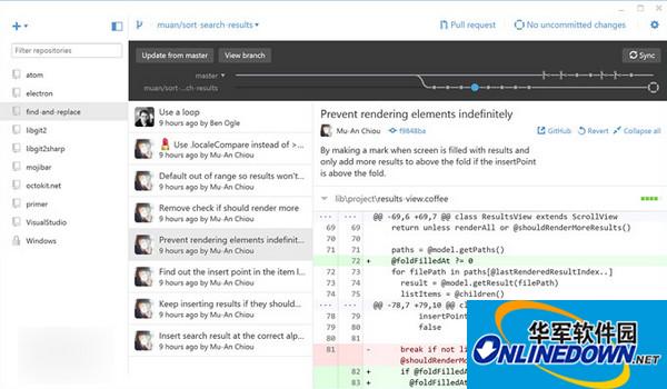 GitHub Desktop offline package screenshot