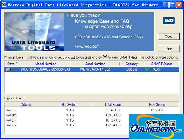 Western Digital hard drive detection and repair tool |Data lifeguard diagnostics