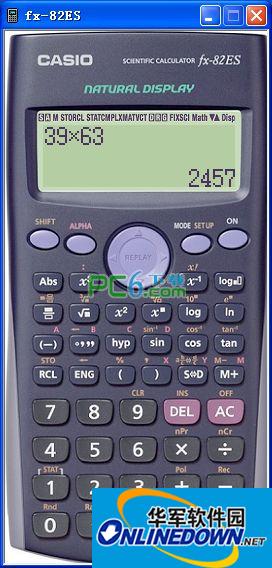 Casio calculator