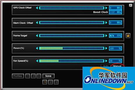 Zotac overclocking software (FireStorm)