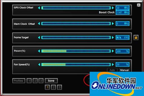 Zotac overclocking software (FireStorm)