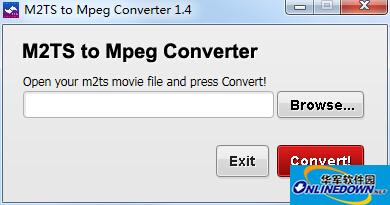 M2TS to Mpeg Converter