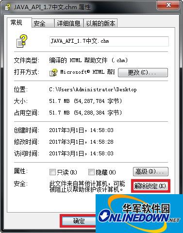JAVA API 1.7 document screenshot