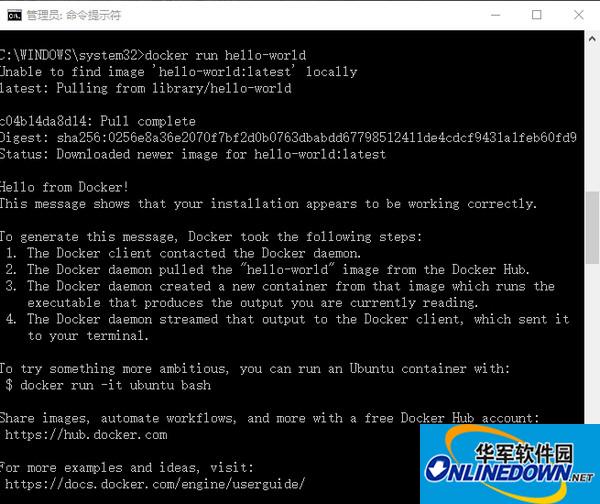 Docker for Windows screenshots
