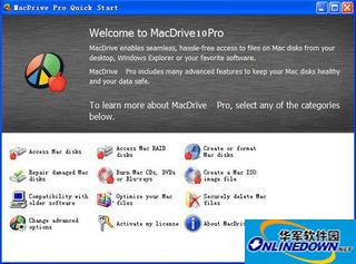 MacDrivePro disk software