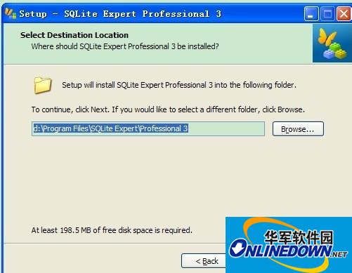 Screenshot of SQLite visual management tool (SQLite Expert Pro)