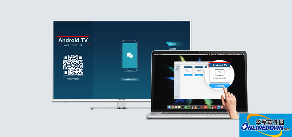 One-click projection of computer screenshots