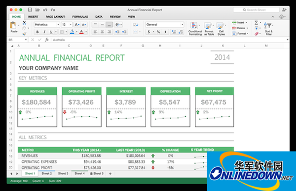 Office 2016 for Mac screenshot