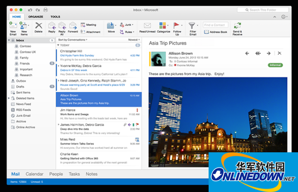 Office 2016 for Mac screenshot