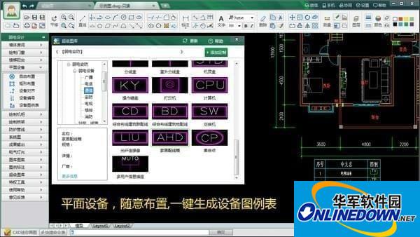 cad intelligent weak current