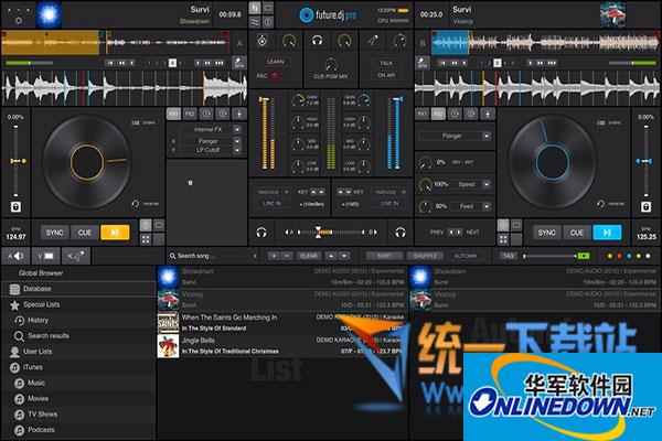 Future.dj pro for MacDJ media player software